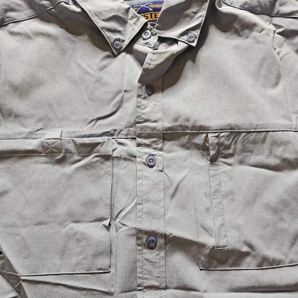 X-Caster UPF 30+ Sun Protection Short Sleeve Shirt Medium - Picture 3 of 4